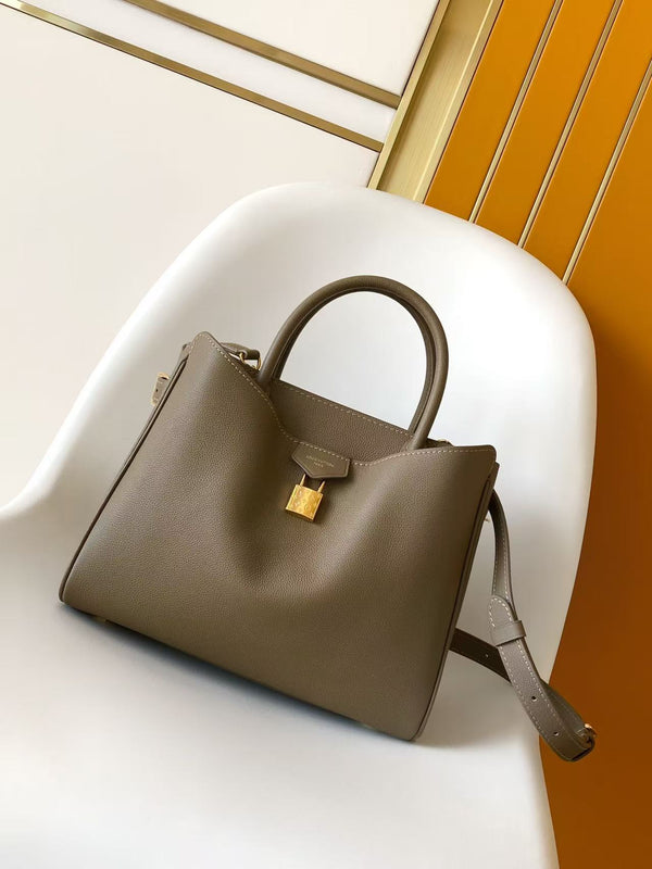 LV Vendôme PM Bag 28.5cm Taupe in Calfskin 287198