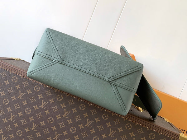 LV Verso Hobo Bag 33cm Sage Green in Calfskin 287233