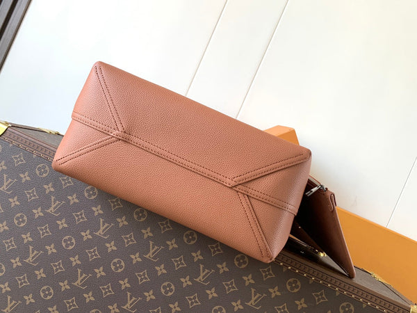 LV Verso Hobo Bag 33cm Brown in Calfskin 287232