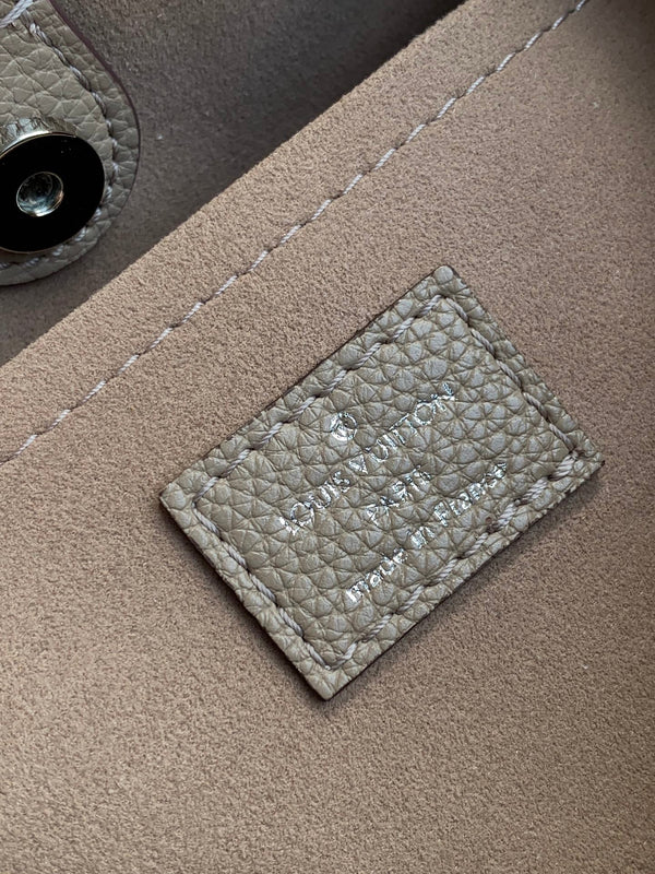 LV All Around PM Bag 25cm Taupe in Calfskin 287037