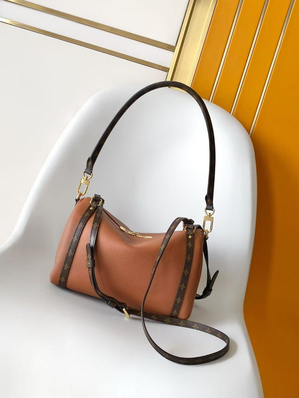 LV Express Handbag 26 Brown in Calfskin 287001