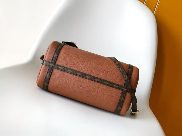 LV Express Handbag 26 Brown in Calfskin 287001