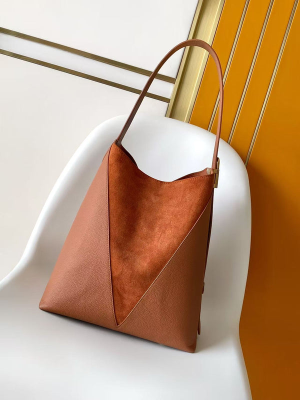 LV Low Key Hobo Bag 35 Brown in Smooth Cowhide 286847
