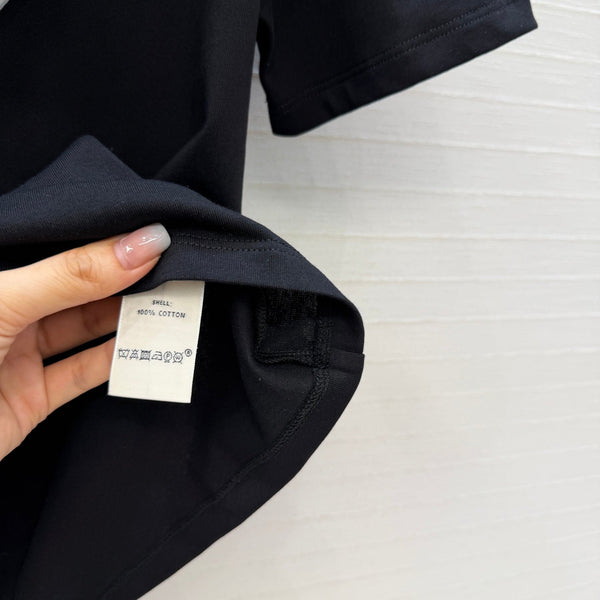 HM T-shirt Black in Cotton 381538