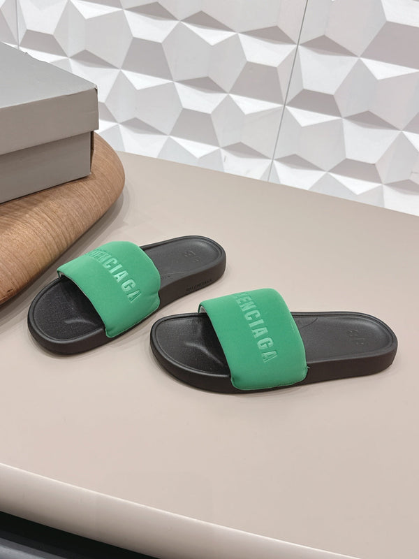 Bal 26 Sandal Green in Leather 770766