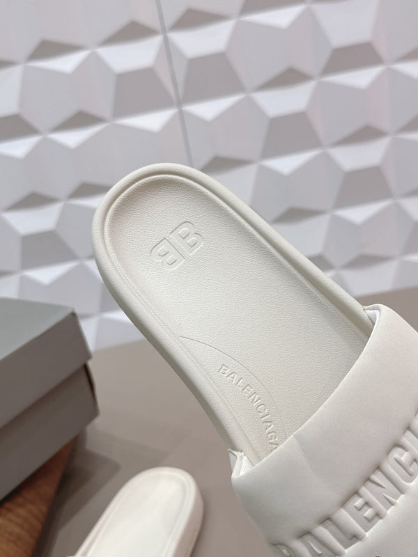 Bal 26 Sandal Full White in Leather 770765
