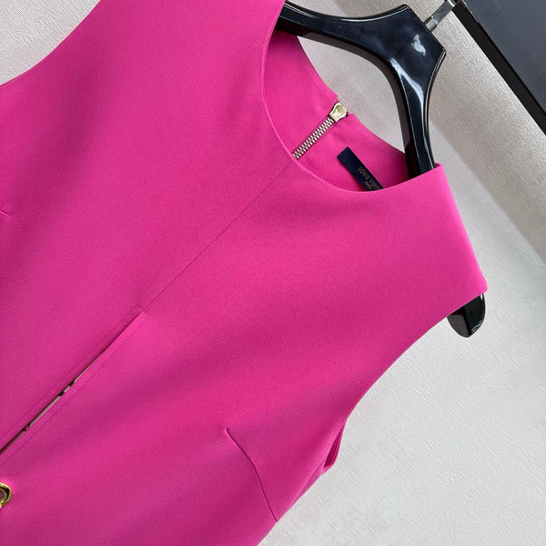 LV 26 Dress Pink in Polyester 382354