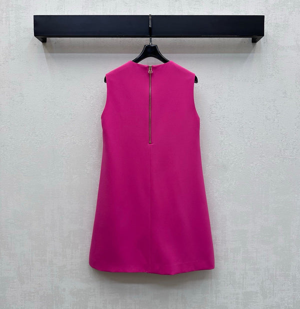LV 26 Dress Pink in Polyester 382354