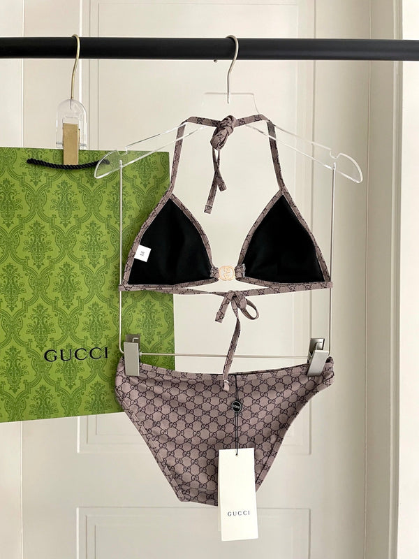 GG 26s Swimsuit Lavender Gray Polyamide 243573