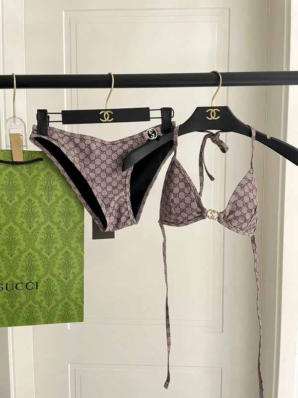 GG 26s Swimsuit Lavender Gray Polyamide 243573