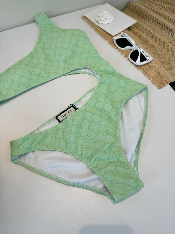 GG 26s One-Piece Lime Green in Polyamide 241823
