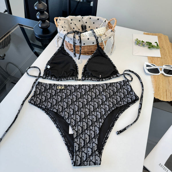CD 26s Two-Piece Bikini Black in Polyamide 243557