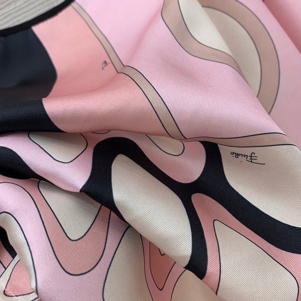Pucci Cape Blouse Pink in Cotton 380154
