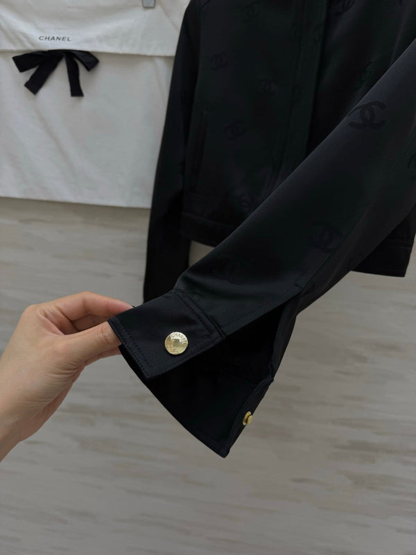 CC 26 Short Jacket Black in Acetate 388862