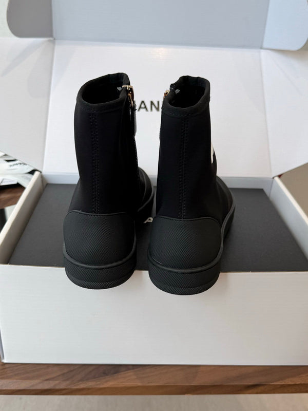CC Coco Beach 2026 Short Boots Black Mixed Fibers & Rubber 887676