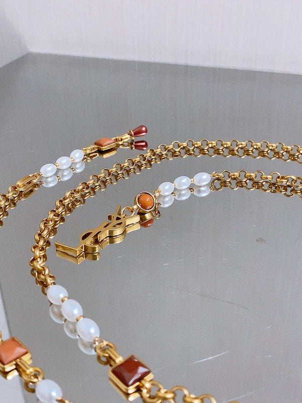 YSL Waist Belt Chain Model 215216