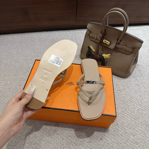 HM Miss Sandal Beige in Calfskin 959970