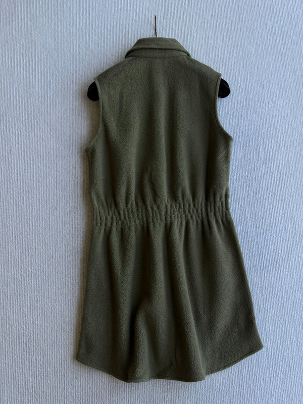 Miu 26FW Sleeveless Fleece Mini Dress Polyester 439718
