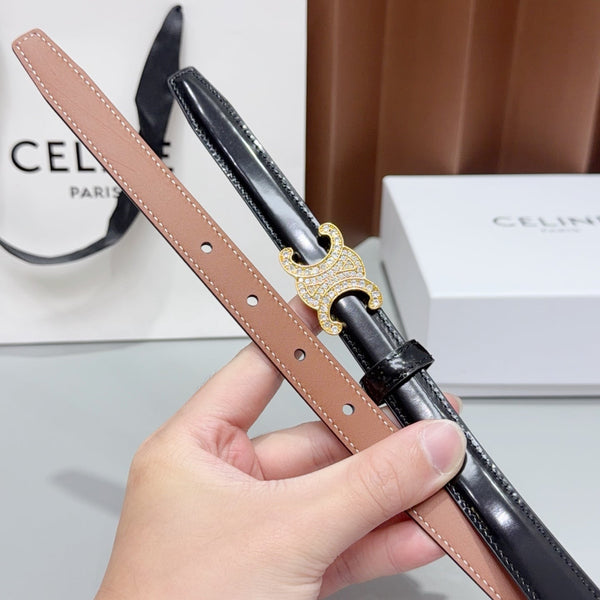 CE 26FW 1.8cm Belt Calfskin Leather 219151