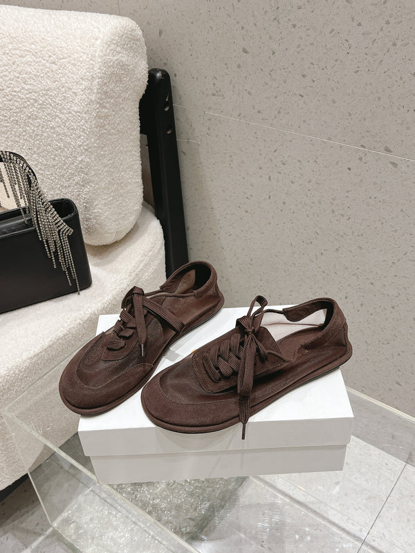 TR Clement Sneakers Medium Calfskin Suede Mesh 178910