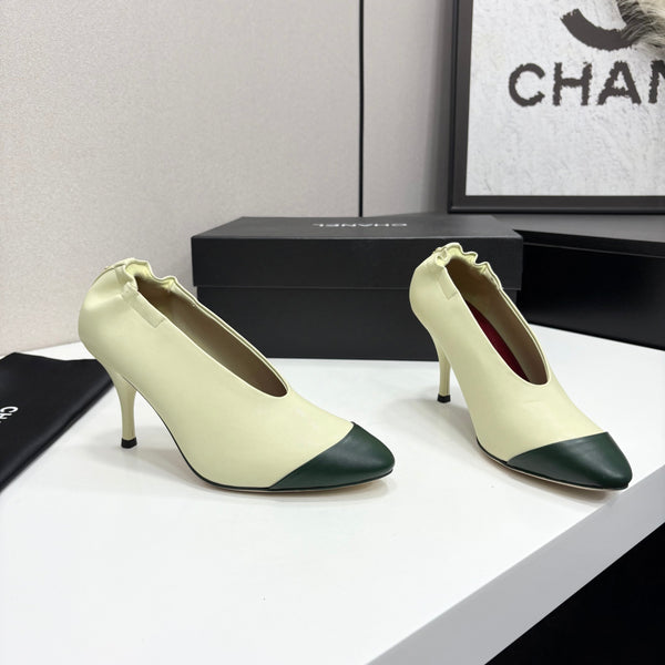 CC 26FW High-Heel Pumps 8.5cm Leather 177778