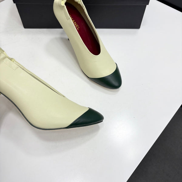 CC 26FW High-Heel Pumps 8.5cm Leather 177778
