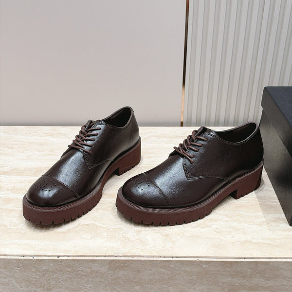 CC 26SS Chunky Loafers Cowhide Leather 180278