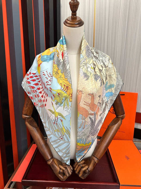HM 26s Scarf 90x90cm Twill Silk 550747
