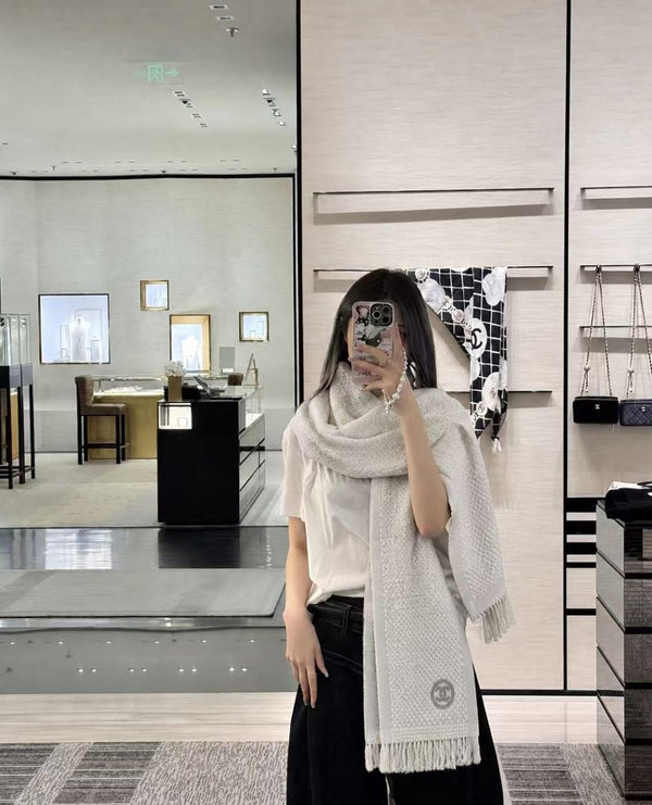 CC Long Scarf 35x200cm Sheep Wool 550710