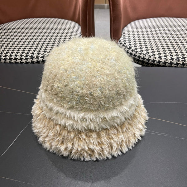 CC 26FW Bucket Hat Multicolor Faux Fur 552011
