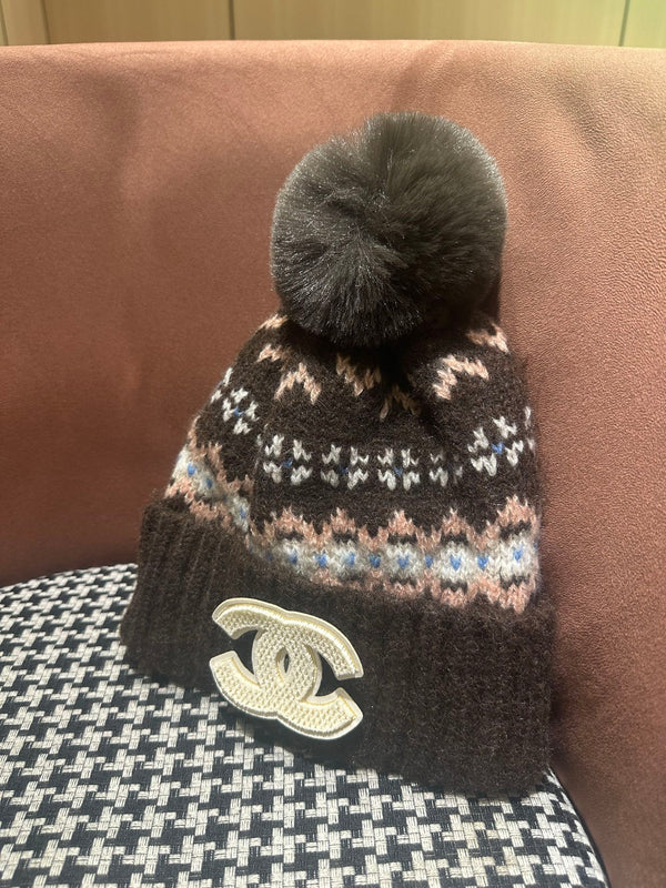 CC 26FW Print Knit Beanie Wool 551922