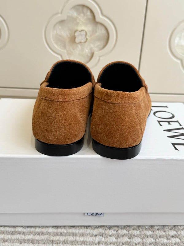 LW 26FW Double L Loafers Suede Leather 193312