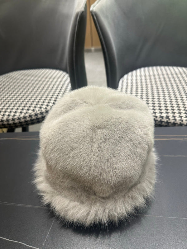 HM 26FW Fisherman Hat Fox Fur Trim 558951