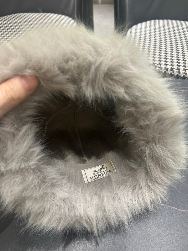 HM 26FW Fisherman Hat Fox Fur Trim 558951