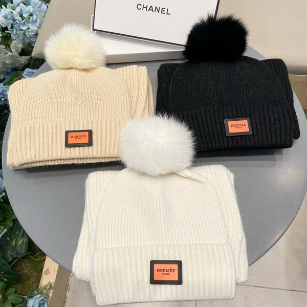 HM 26S Hat and Scarf Set Cotton 456015
