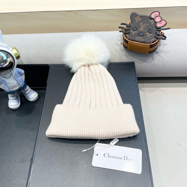 CD 26FW Knit Beanie Hat Wool Blend 563708