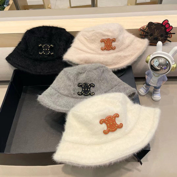 CE 26FW Bucket Hat Rabbit Fur 563669