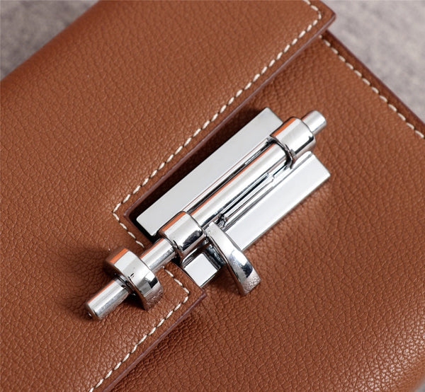 HM VERROU MINI BAG 17 RUSSET CALFSELL