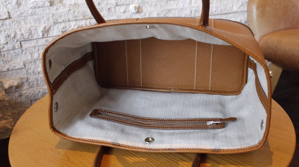 HM GARDEN PARTY 30 RUSSET CALFSKIN