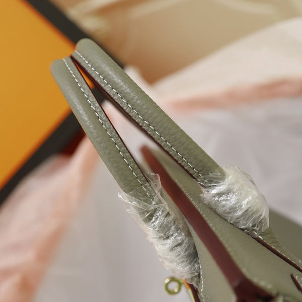 BORSA HM BIRKIN 30 OLIVE TOGO GOLD HARDWARE