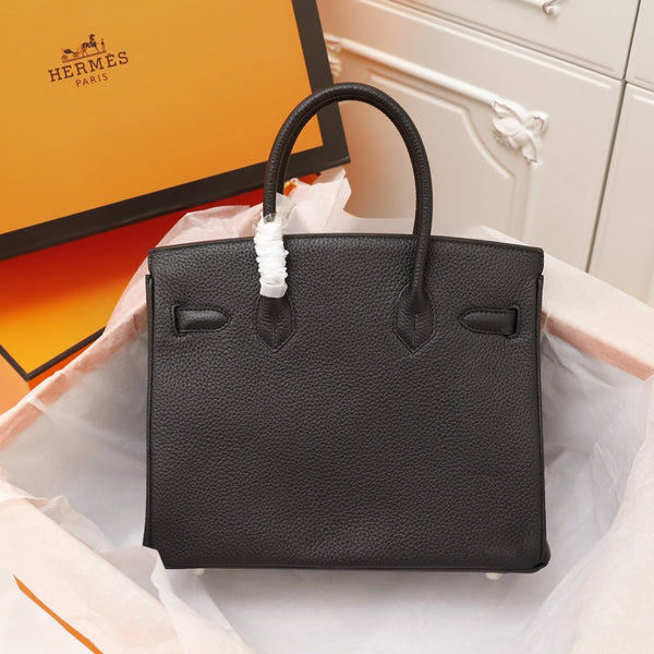 BORSA HM BIRKIN 30 NERO TOGO ORO HARDWARE