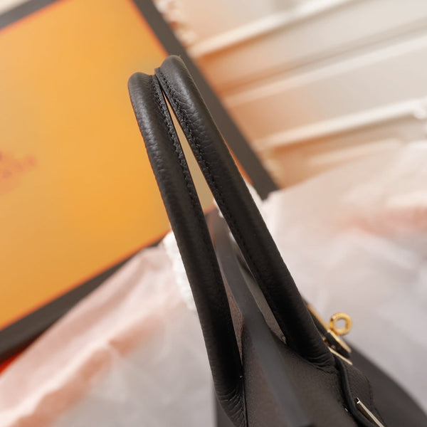 BORSA HM BIRKIN 30 NERO TOGO ORO HARDWARE