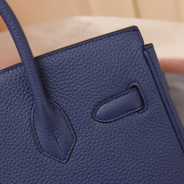 BORSA HM BIRKIN 30 NAVY TOGO GOLD HARDWARE