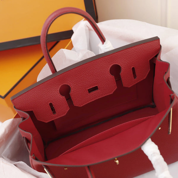 BORSA HM BIRKIN 35 CRIMSON TOGO GOLD HARDWARE