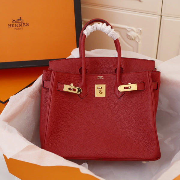 BORSA HM BIRKIN 35 CRIMSON TOGO GOLD HARDWARE