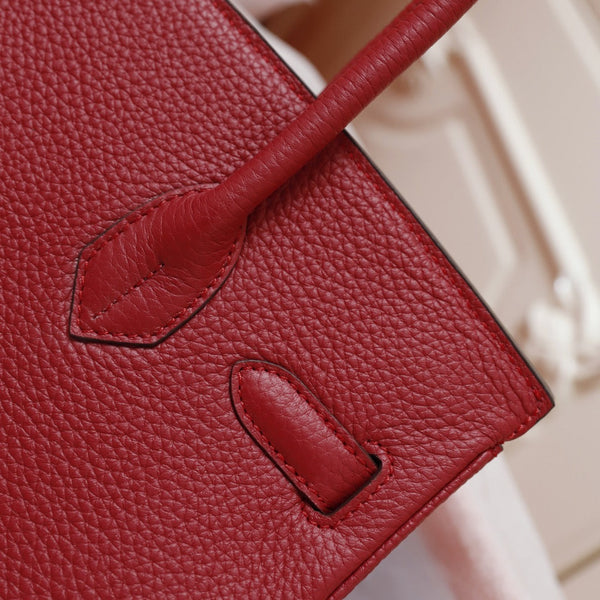 BORSA BIRKIN HM 30 CREMISON TOGO GOLD HARDWARE