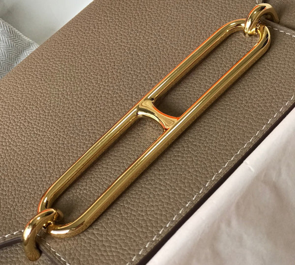 HM SAC ROULIS 19 CEDAR TOGO LEATHER