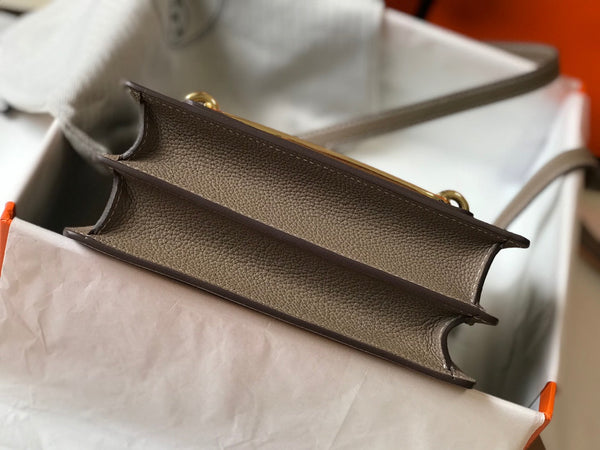 HM SAC ROULIS 19 CEDAR TOGO LEATHER