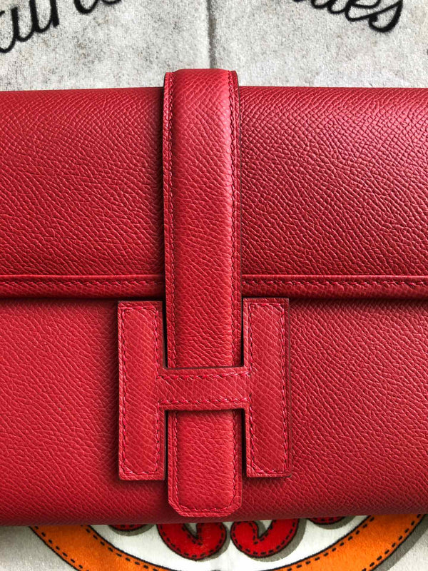 HM Jige 29 Red Epsom 229079