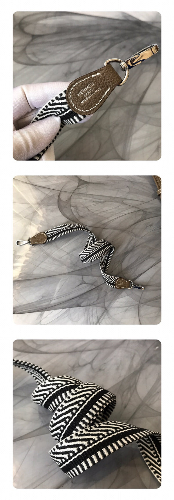 HM EVELYNE MINI 18 ASH BROWN TOGO